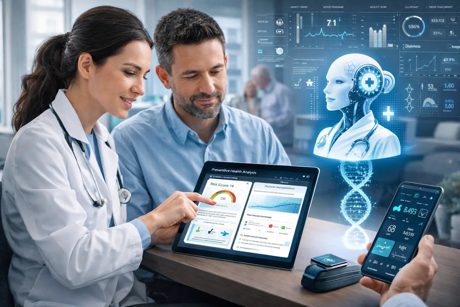 Você não precisa esperar ficar doente para cuidar da sua saúde. A tecnologia já permite prever, analisar e agir antes.